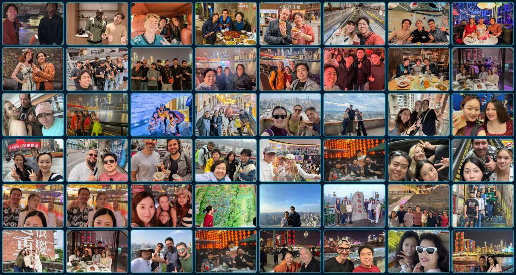 Chongqing Journey guests and team