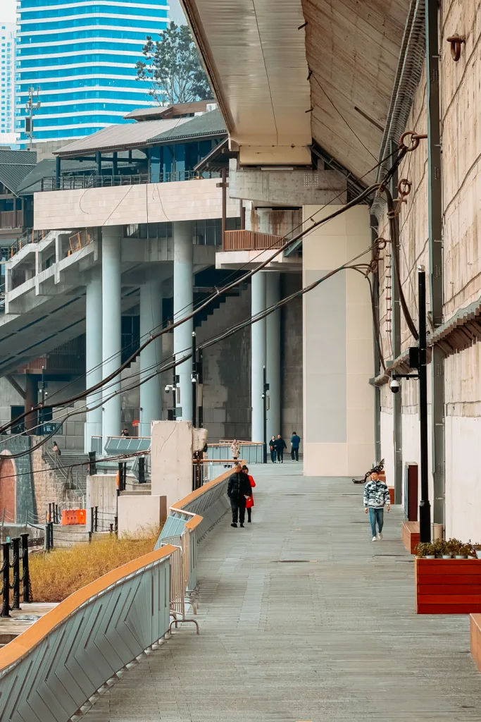 A preview of Qiansimen Cable Car Site & Ancient City Wall, photographed by Jackson