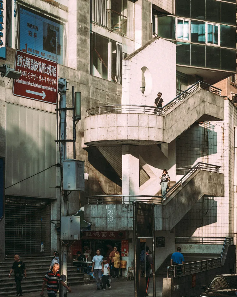 Discover mosaic stairways, a neighborhood elevator, eerie passageways, skybridges and other surprises along the route.