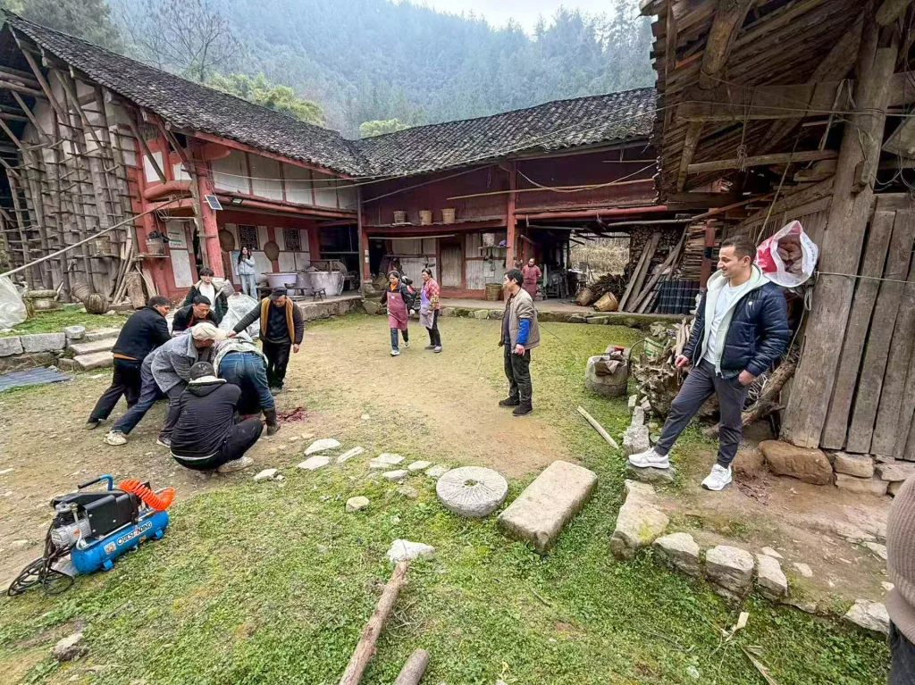 Mountain scenery and rural village experiences during a private Wulong day tour