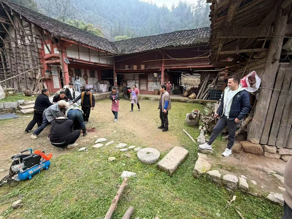 Mountain scenery and rural village experiences during a private Wulong day tour