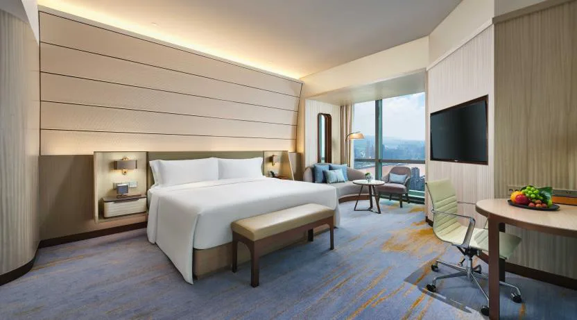 River-view Rooms at InterContinental Chongqing Raffles City