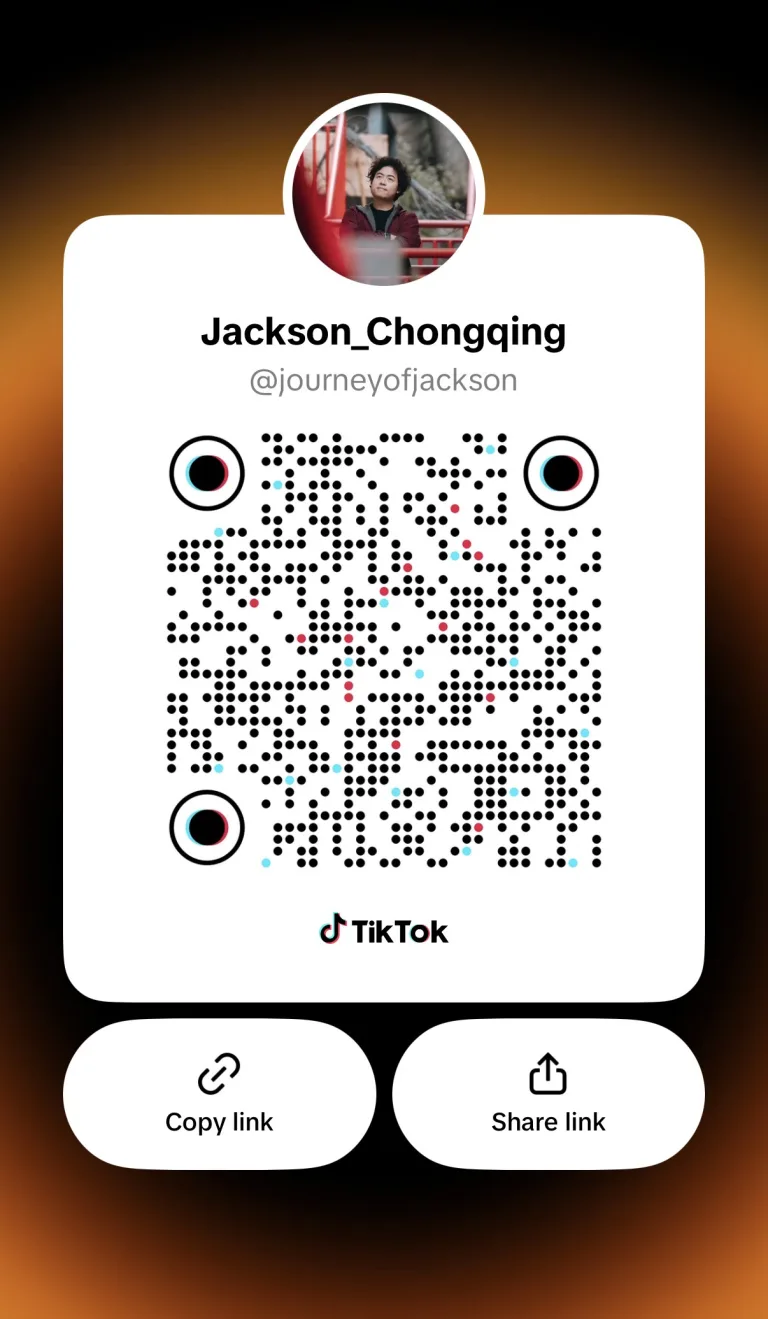 TikTok QR code for Journey of Jackson